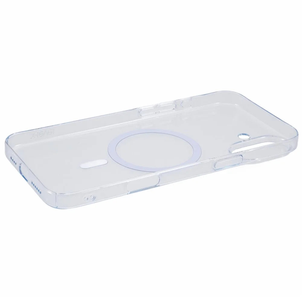 X-LEVEL For iPhone 16 Plus Magnetic Case Slim Shockproof Hard PC Clear Phone Cover - Transparent - 5