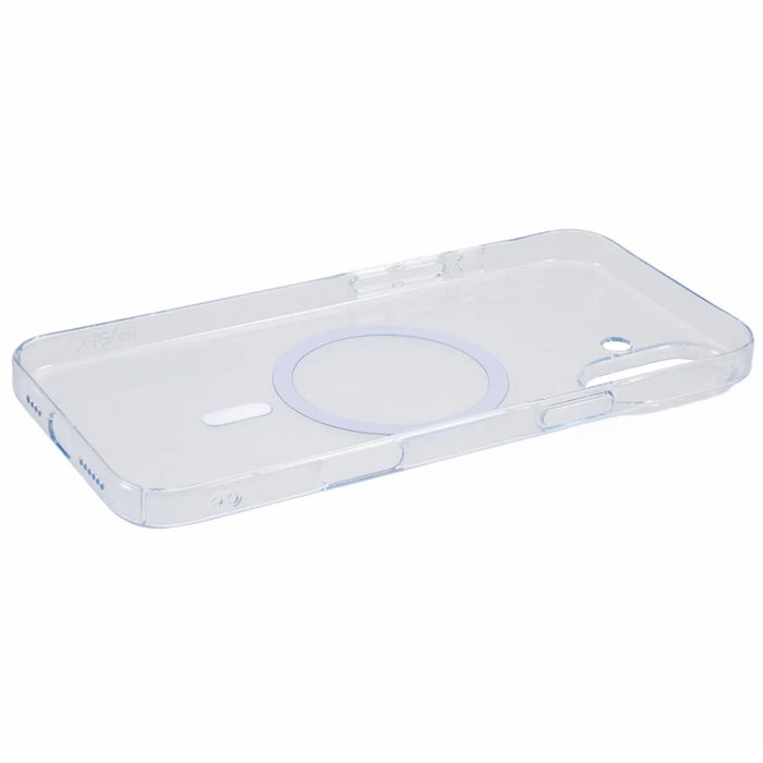 X-LEVEL For iPhone 16 Plus Magnetic Case Slim Shockproof Hard PC Clear Phone Cover - Transparent - 5
