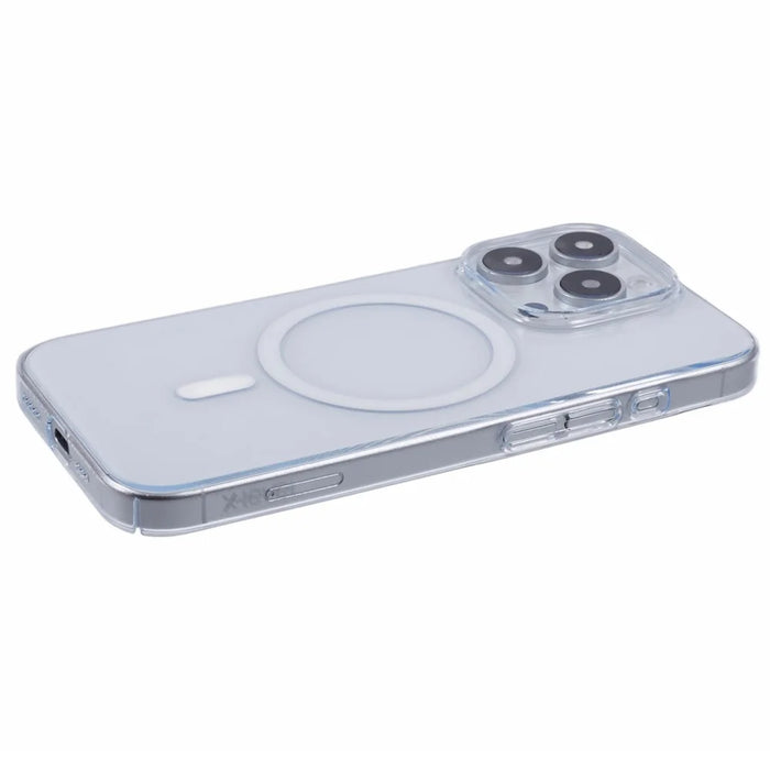 X-LEVEL For iPhone 16 Pro Magnetic Case Transparent Back Slim Hard PC Phone Cover - Transparent - 6