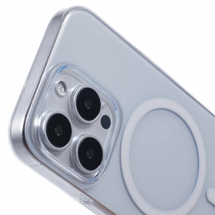 X-LEVEL For iPhone 16 Pro Magnetic Case Transparent Back Slim Hard PC Phone Cover - Transparent - 7