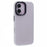 X-LEVEL For iPhone 16 Case Matte Finish PC + TPU Phone Cover - White - 1