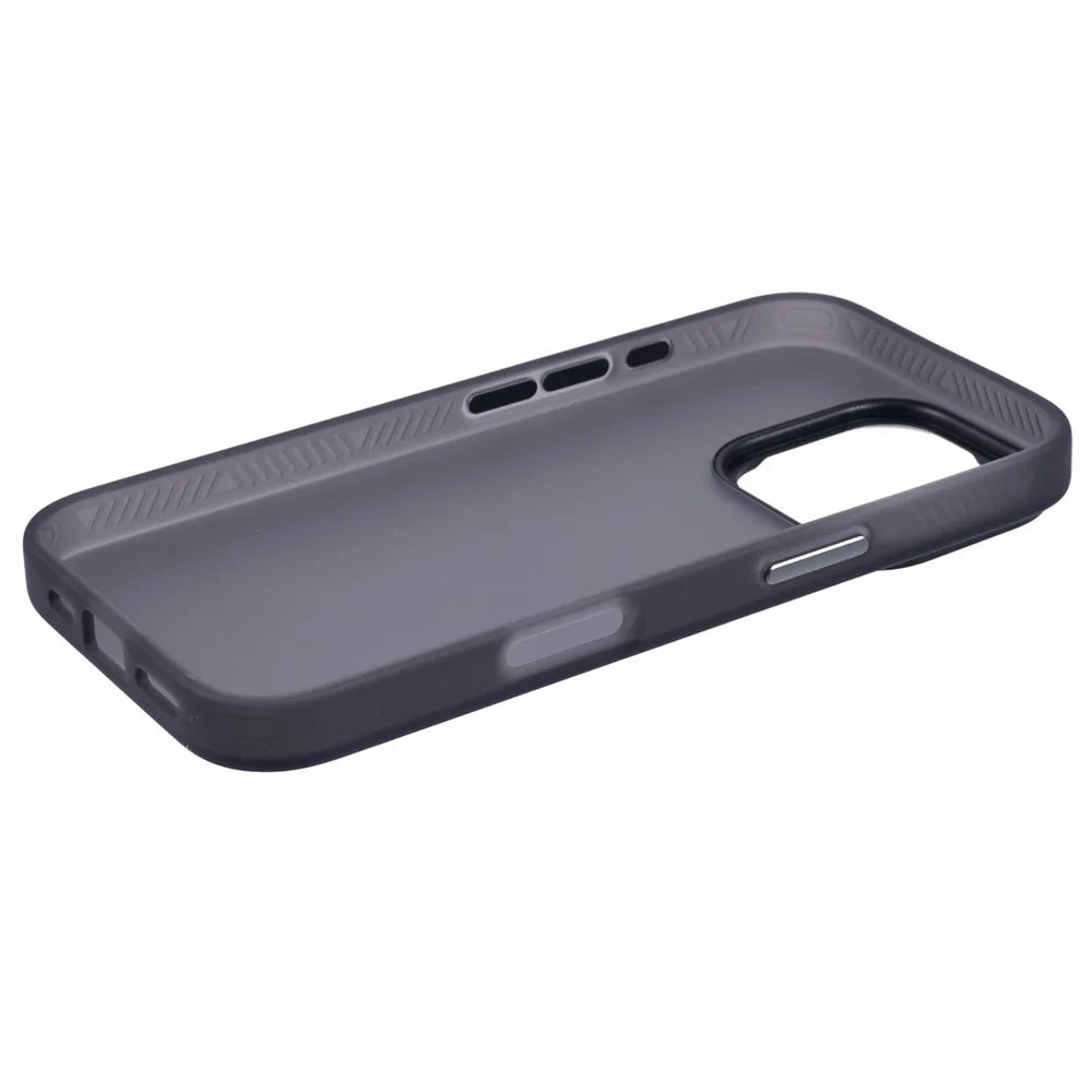 X-LEVEL For iPhone 16 Pro Case PC + TPU Phone Cover Anti-Fingerprint - Black - 4