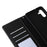 For Samsung Galaxy S24 FE Case Lacquered Marble Pattern Leather Phone Cover - Black - 7