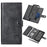 VILI GVB Series for iPhone 16 Plus Case Compatible with MagSafe Detachable Leather Phone Cover - Black - 1