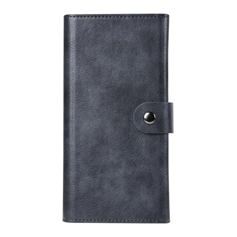 VILI GVB Series for iPhone 16 Plus Case Compatible with MagSafe Detachable Leather Phone Cover - Black - 5