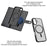 VILI GVB Series for iPhone 16 Magnetic Case Wallet Detachable PU Leather Phone Cover - Black - 4