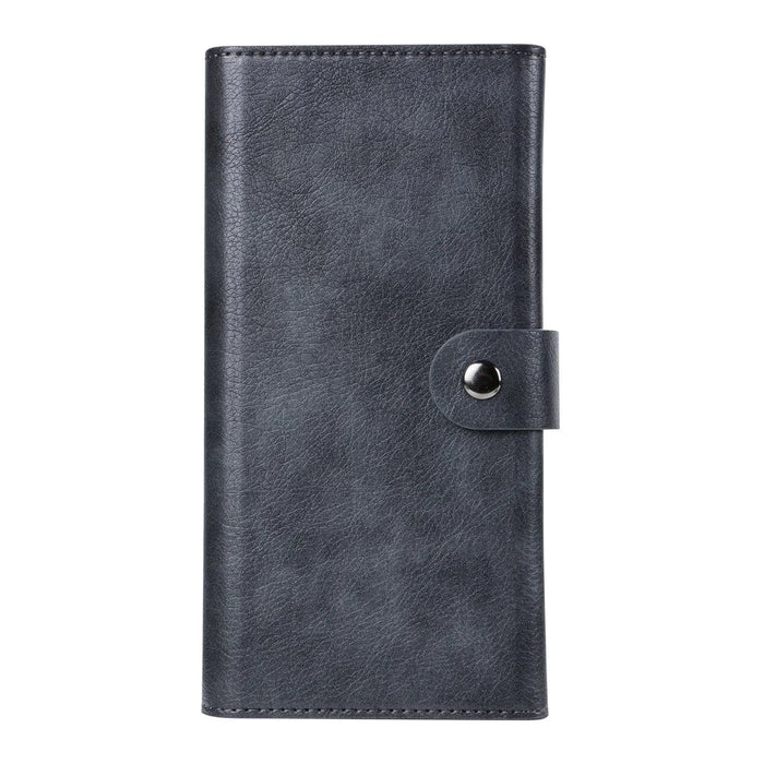 VILI GVB Series for iPhone 16 Magnetic Case Wallet Detachable PU Leather Phone Cover - Black - 5