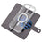 VILI GHB-C Series for iPhone 16 Pro Magnetic Case PU Leather Detachable Transparent Phone Cover - Grey - 3