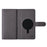 VILI GHB-C Series for iPhone 16 Pro Magnetic Case PU Leather Detachable Transparent Phone Cover - Grey - 4