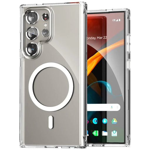 VILI MAG-C Series For Samsung Galaxy S24 Ultra Magnetic Phone Case PC+TPU Shockproof Cover - 1