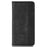 For Samsung Galaxy Z Fold6 5G Case with Pencil Holder Retro PU Leather Phone Cover - Black - 6
