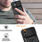 For iPhone 11 Case with Slide Camera Lid PC+TPU Kickstand Phone Cover - Black - 4