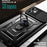 For iPhone 11 Case with Slide Camera Lid PC+TPU Kickstand Phone Cover - Black - 7