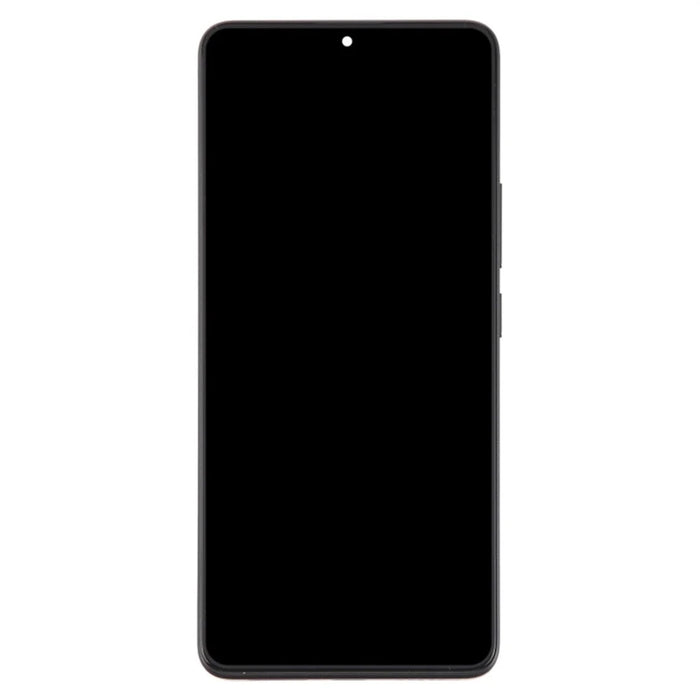 For Xiaomi Redmi Note 13 Pro 5G / Poco X6 5G OEM Grade S AMOLED Screen and Digitizer Assembly + Frame Part (Without Logo) - Black - 2