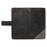 For Samsung Galaxy Xcover7 Case Shockproof Geometric Line Leather Phone Cover Card Holder - Black - 5