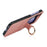 For Samsung Galaxy Z Flip5 5G Case Leather Coated PC Phone Cover with Ring Kickstand - Purple - 7