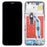 For Honor X8b 4G LLY-LX1, LLY-LX2, LLY-LX3 OEM Grade S AMOLED Screen and Digitizer Assembly + Frame (Without Logo) - Black - 1