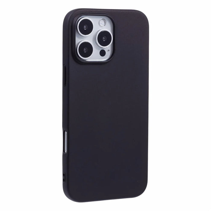 X-LEVEL Guardian Series For iPhone 16 Pro Case Matte TPU Soft Back Protective Cover - Black - 1