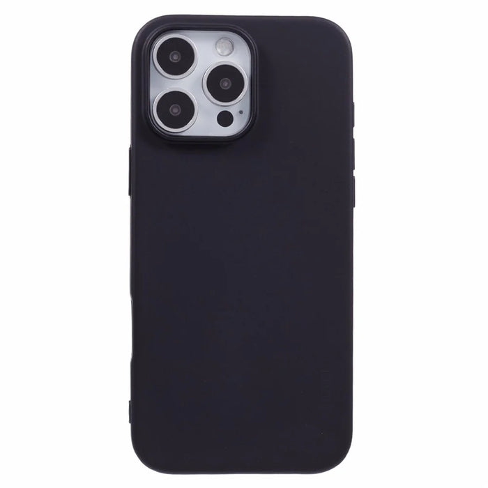 X-LEVEL Guardian Series For iPhone 16 Pro Case Matte TPU Soft Back Protective Cover - Black - 3