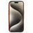 X-LEVEL For iPhone 16 Pro Case PU Leather Hard PC Back Phone Cover - Brown - 2