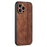 AZNS For iPhone 16 Pro Max Case Anti-Drop PU Leather+TPU Phone Cover - Brown - 1