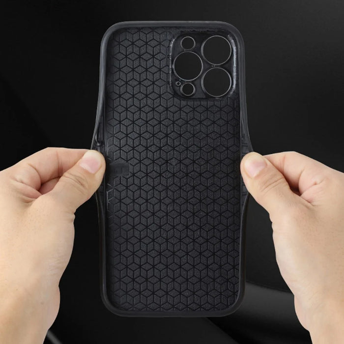 AZNS For iPhone 16 Pro Max Case Anti-Drop PU Leather+TPU Phone Cover - Brown - 6