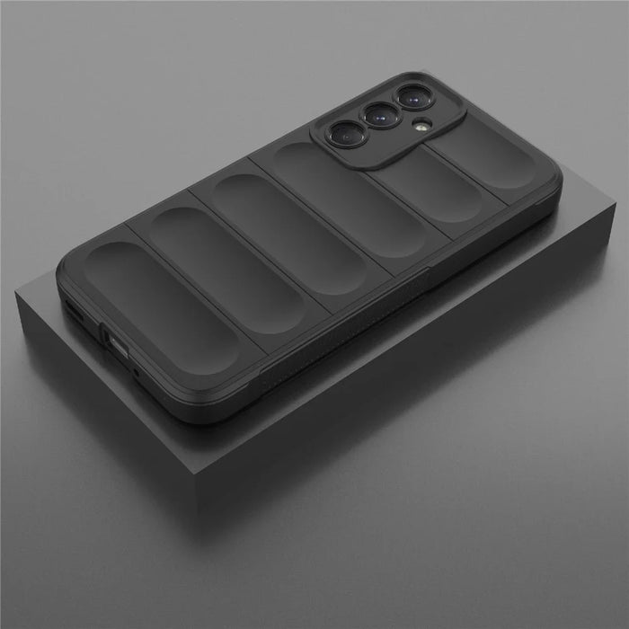 For Samsung Galaxy M35 5G Case Soft TPU Shockproof Mobile Phone Cover - Black - 6