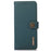 KHAZNEH For OnePlus Nord CE4 Lite 5G / Oppo K12x 5G (China) Phone Case Genuine Cow Leather Wallet Cover - Green - 7