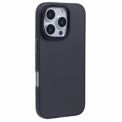 X-LEVEL For iPhone 16 Pro Max Case Matte Finish Shockproof PC + TPU Phone Cover - Black - 1
