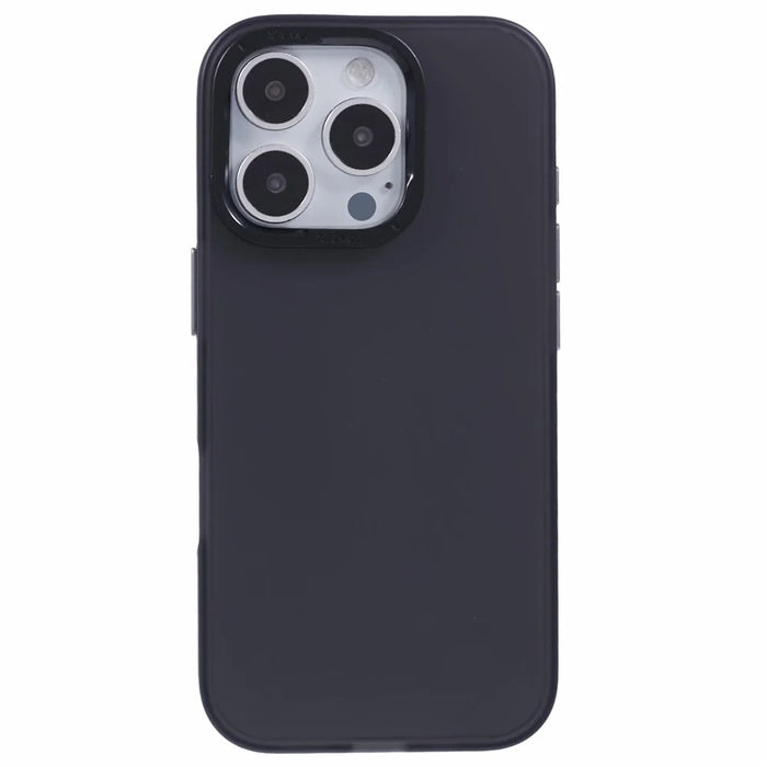 X-LEVEL For iPhone 16 Pro Max Case Matte Finish Shockproof PC + TPU Phone Cover - Black - 3