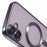 X-LEVEL For iPhone 16 Case Compatible with MagSafe TPU Clear Phone Cover with Lens Film - Grey - 7