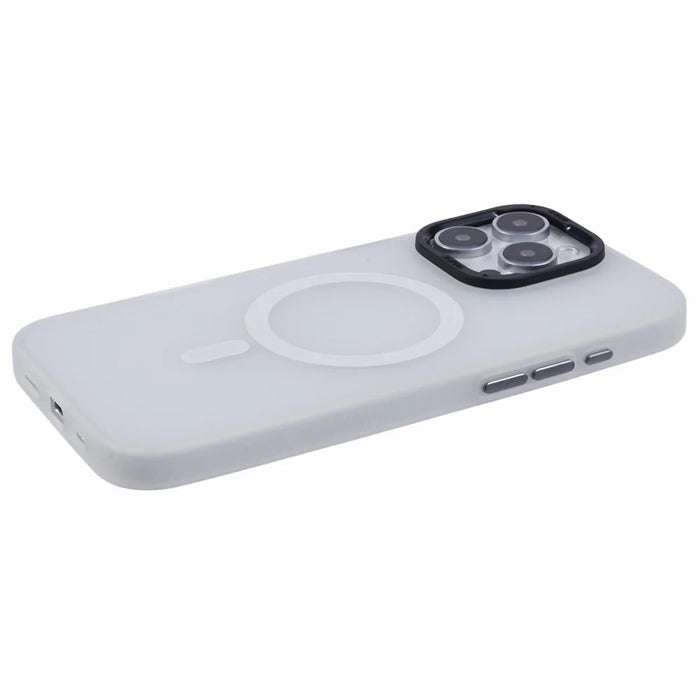 X-LEVEL For iPhone 16 Pro Max Case Compatible with MagSafe Frosted Back PC + TPU Phone Cover - White - 6
