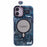 YOUNGKIT Technology Series for iPhone 16 Plus Case Compatible with MagSafe Circuit Design PC+TPU Matte Phone Cover - Grey - 3