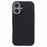 X-LEVEL For iPhone 16 Case Compatible with MagSafe PU Leather Hard PC Phone Cover - Black - 3
