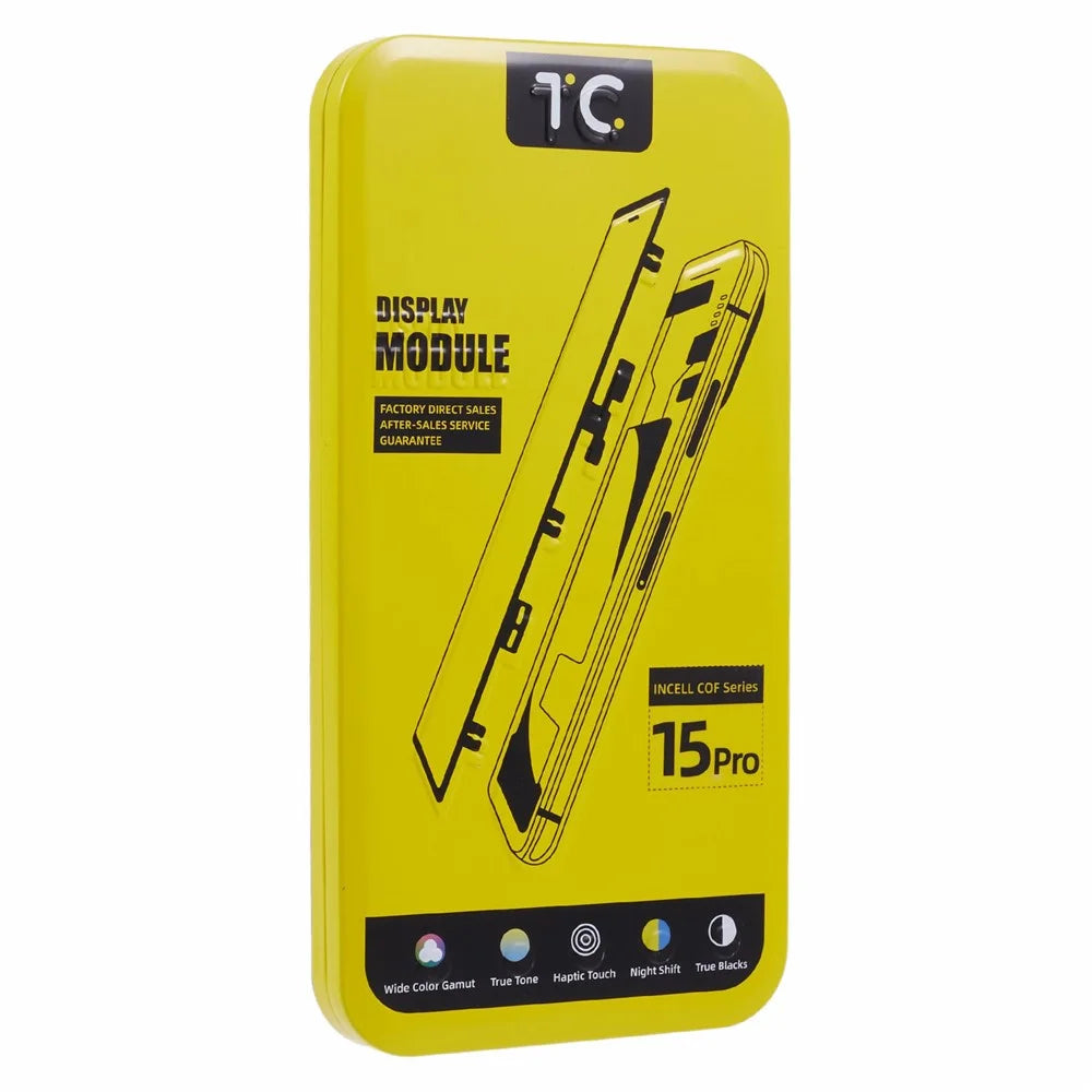 For iPhone 15 Pro Grade C LCD Screen and Digitizer Assembly Part (TC Incell Workmanship) (Without Logo) - 7