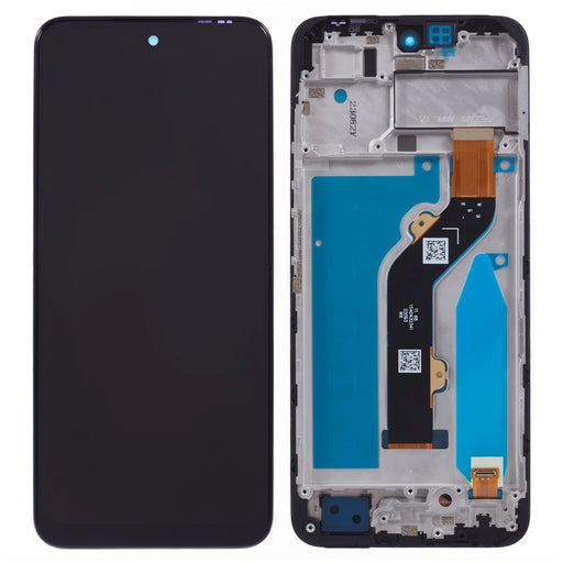 For Infinix Hot 30 Play X6835B Grade C LCD Screen and Digitizer Assembly + Frame Replacement Part (Without Logo) - 1