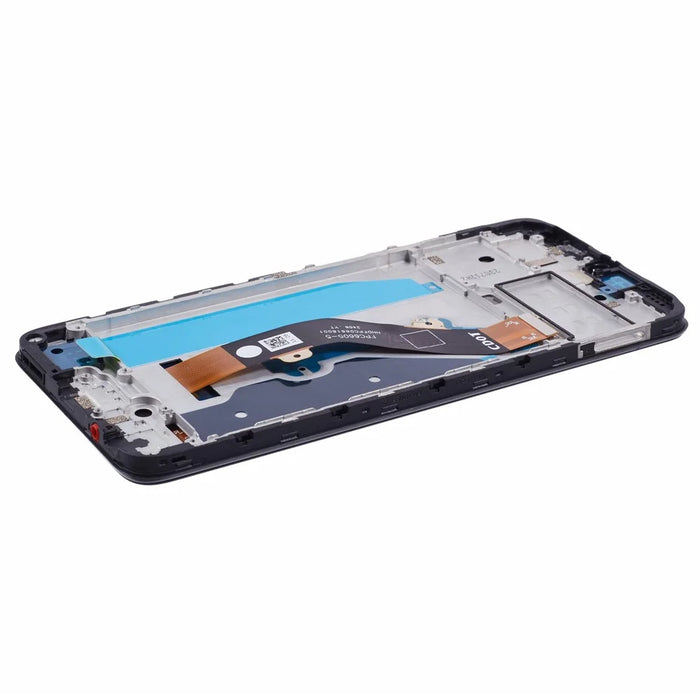 For itel S23 Grade C LCD Screen and Digitizer Assembly + Frame Replacement Part (Without Logo) - 4