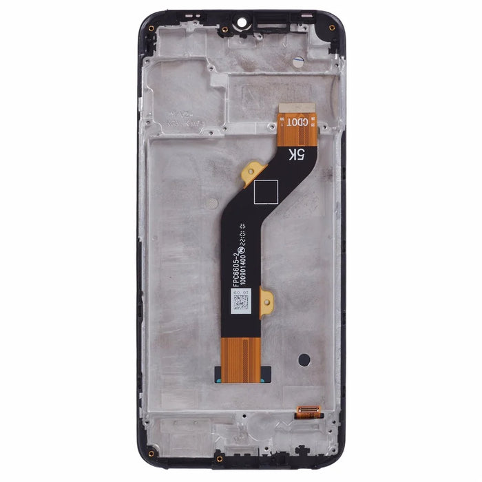 For TECNO Spark 8C 4G KG5k, KG5j Grade C LCD Screen and Digitizer Assembly + Frame Replacement Part (Without Logo) - 2