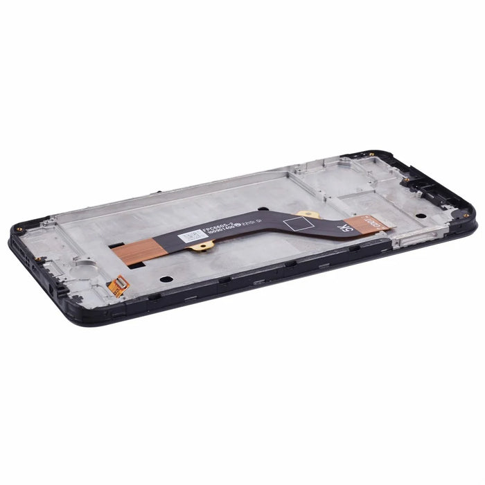 For TECNO Spark 8C 4G KG5k, KG5j Grade C LCD Screen and Digitizer Assembly + Frame Replacement Part (Without Logo) - 4