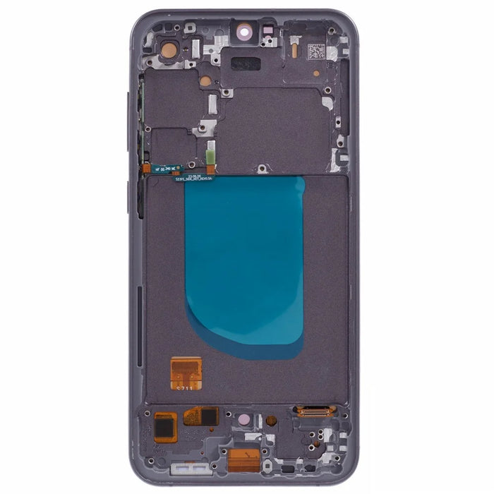For Samsung Galaxy S23 FE S711 Grade C OLED Screen and Digitizer Assembly + Frame Replacement Part (Without Logo) - Grey - 2