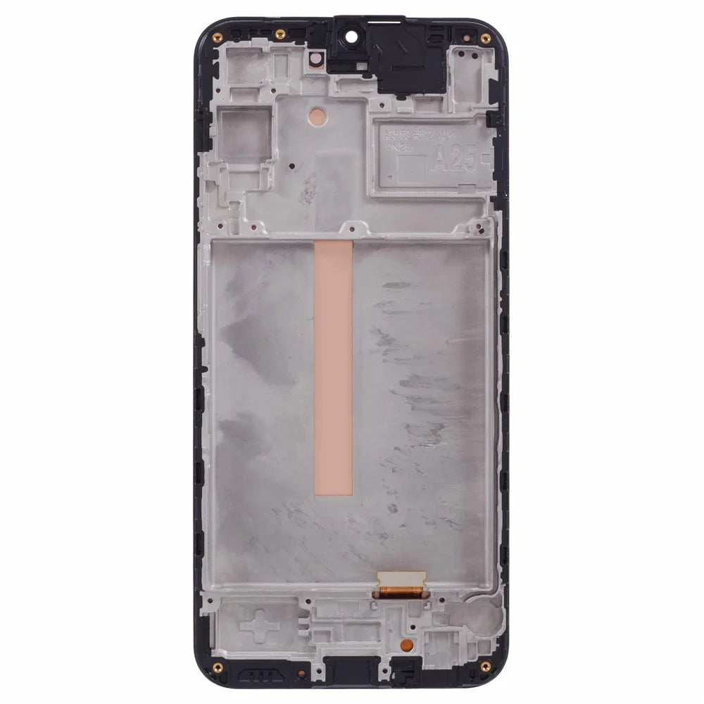 For Samsung Galaxy A25 5G (Global) (161.0 X 76.5 X 8.3mm) A256 Grade C OLED Screen and Digitizer Assembly + Frame Replacement Part (Without Logo) - 2