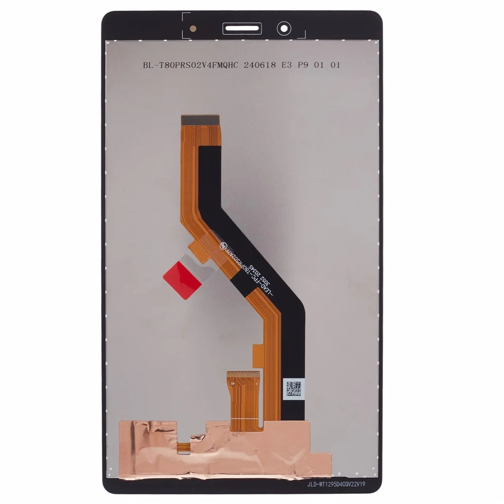 For Samsung Galaxy Tab A 8.0 (2019) SM-T295 (LTE) Grade C LCD Screen and Digitizer Assembly Part (Without Logo) - Black - 2