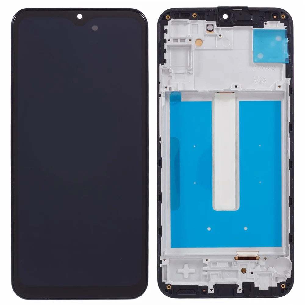 For Samsung Galaxy M34 5G M346 Grade C OLED Screen and Digitizer Assembly + Frame Replacement Part (Without Logo) - 1