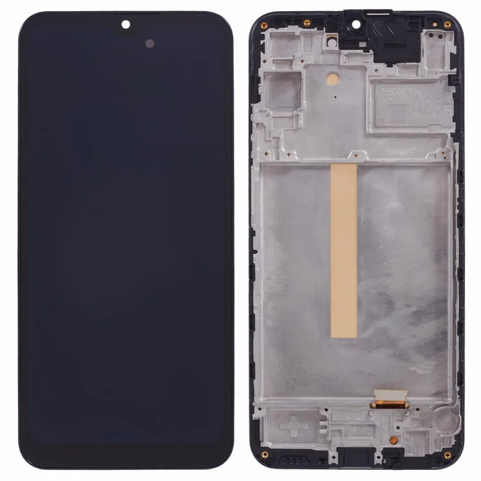 For Samsung Galaxy A25 5G (Global) (161.0 X 76.5 X 8.3mm) A256 Grade C OLED Screen and Digitizer Assembly + Frame Replacement Part (Without Logo) - 1