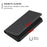 BINFEN COLOR BF18 For Samsung Galaxy A06 4G Leather Case Card Slots Phone Cover - Black - 4