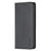 BINFEN COLOR BF18 For Samsung Galaxy A06 4G Leather Case Card Slots Phone Cover - Black - 6