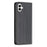 BINFEN COLOR BF18 For Samsung Galaxy A06 4G Leather Case Card Slots Phone Cover - Black - 7
