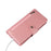 For Samsung Galaxy S24 FE Case Rivet Decor Zipper Pocket Leather Phone Cover - Rose Gold - 6