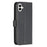 BINFEN COLOR BF17 For Samsung Galaxy A06 4G Leather Phone Case Wallet Cover - Black - 6