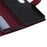 For Samsung Galaxy Z Fold4 5G Case PU Leather Phone Cover with 3 Card Slots - Wine Red - 7